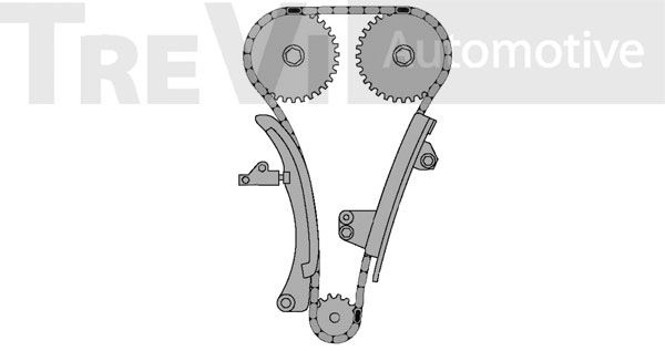 TREVI AUTOMOTIVE pavaros grandinės komplektas KC1025